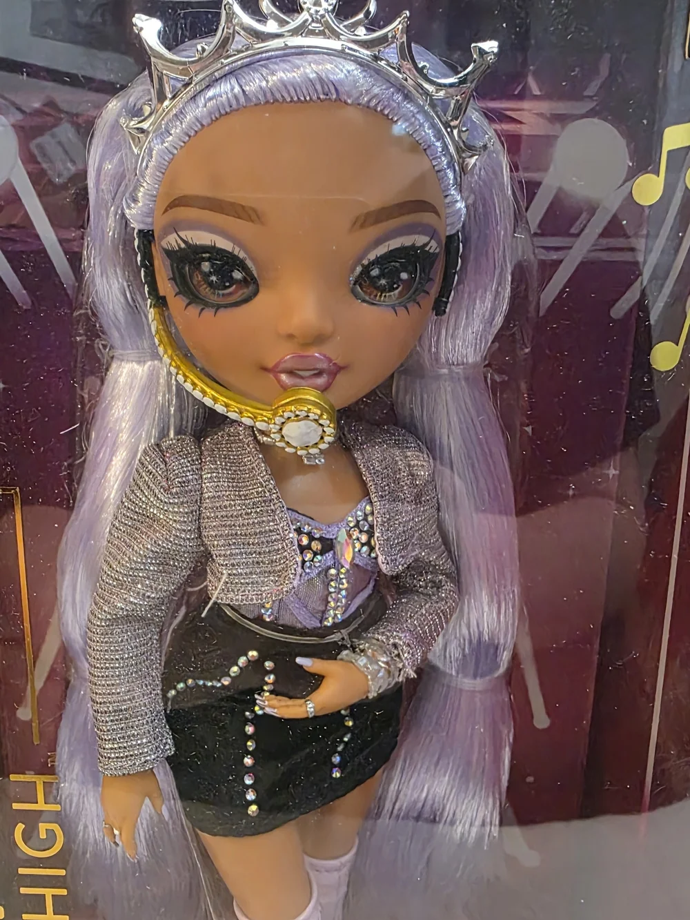 Rainbow High Tiara Song Rainbow Vision Royal Three Fashion Doll Toys Collectible